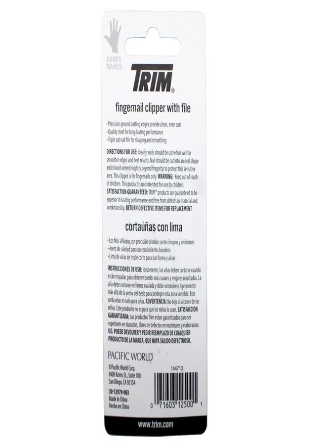 Trim Nail Care Fingernail Clipper (3 pack) (Bundle) - Image 3
